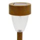 4. LAMPA SOLARNA IMITACJA DREWNA 7x37CM