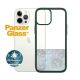5. Etui PanzerGlass ClearCase na iPhone 12 Pro Max - przezroczysto-zielone