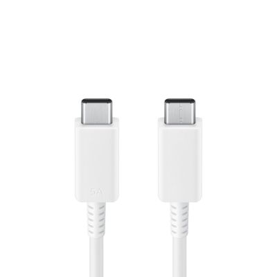 3. Kabel Samsung EP-DX510JWEGEU USB-C - USB-C 5A 480Mb/s 1,8m - biały