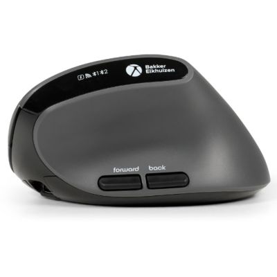 4. BakkerElkhuizen MidWay myszka Biuro Po prawej stronie RF Wireless + Bluetooth + USB Type-C Optyczny 2400 DPI