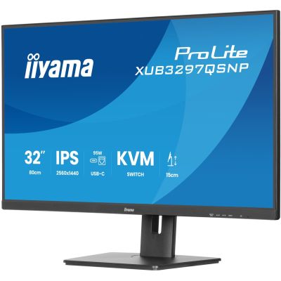 7. Monitor IIYAMA 80.0cm (32,0") XUB3297QSNP-B1 16:9 2xHDMI+DP+USB-C