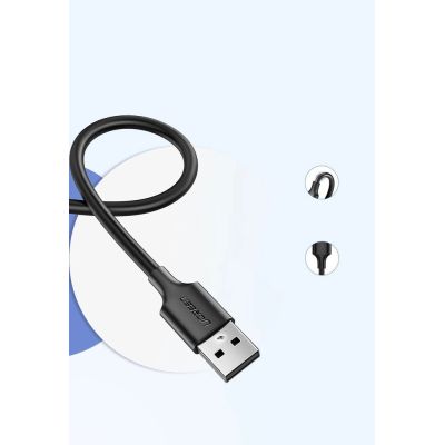 11. Kabel Ugreen US289 60138 micro USB / USB-A 2m - czarny