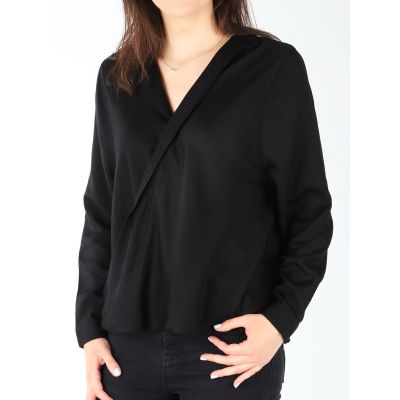 2. Koszula Wrangler L/S Wrap Shirt Black W W5180BD01