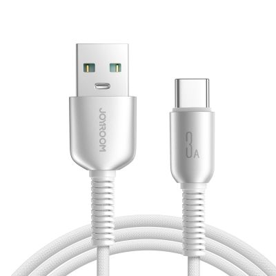 Kabel Joyroom S-A51 Cutting-Edge Series 3A USB-A - USB-C 1,2m - jasnoszary