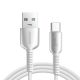 Kabel Joyroom S-A51 Cutting-Edge Series 3A USB-A - USB-C 1,2m - jasnoszary