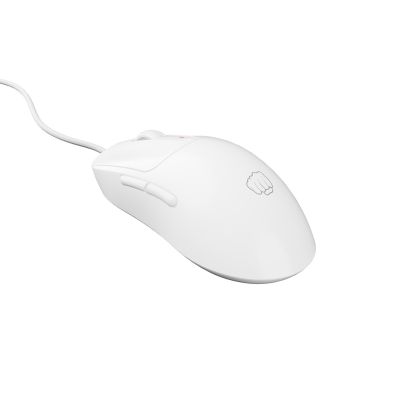 15. Mysz dla graczy Fury Tanto T4 12000DPI RGB biała gamingowa przewodowa