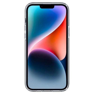 7. Etui Spigen Ultra Hybrid S na iPhone 14 Plus - przezroczyste