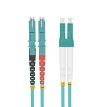 Helos 254695 kabel InfiniBand / światłowodowy 10 m E-2000 LC Kolor Aqua
