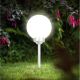 17. LAMPA SOLARNA KULA MLECZNA 20x53,5CM