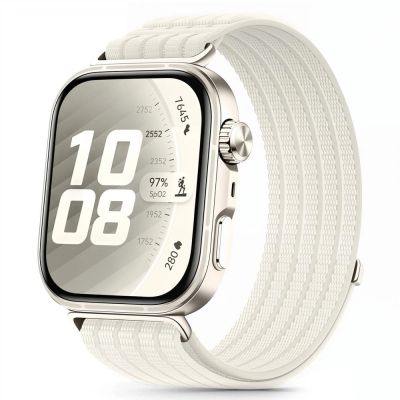 Pasek Tech-Protect Nylon an Huawei Watch Fit 3 / 4 / 4 Pro / 5 / 5 Pro - biały