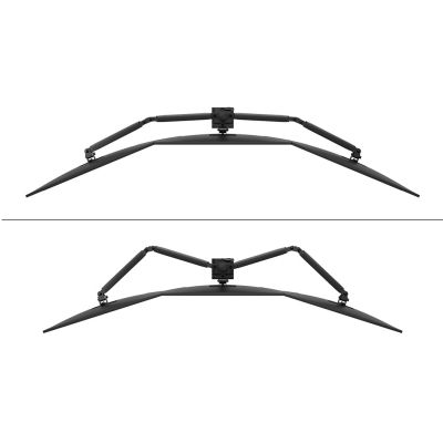 8. Uchwyt biurkowy do 3 monitorów 10-27" NEOMOUNTS DS60-600BL3