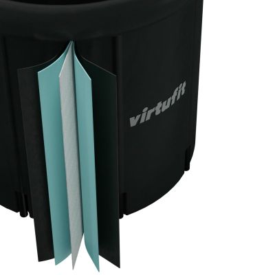 7. VIRTUFIT WANNA LODOWA XXL - 375 LITRÓW - ANTRACYT - Z AKCESORIAMI