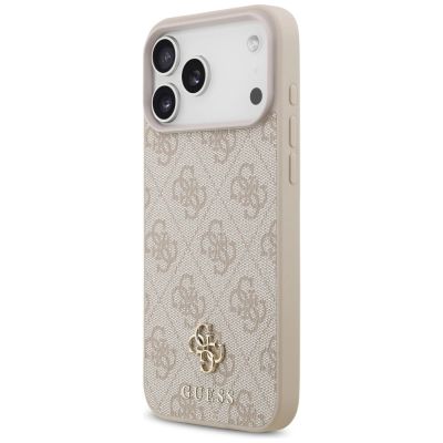2. Etui Guess 4G Small 4G and Classic MagSafe na iPhone 17 Pro Max - różowe