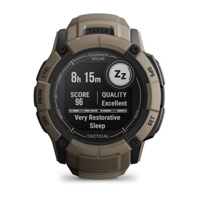 12. Garmin Instinct 2X Solar Tactical Edition 2,79 cm (1.1") MIP 50 mm Cyfrowy 176 x 176 px Ekran dotykowy Zielony GPS