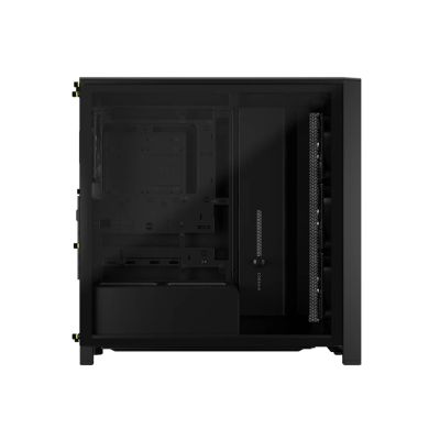 4. Corsair FRAME 4000D WOOD RS Midi Tower Czarny, Drewno
