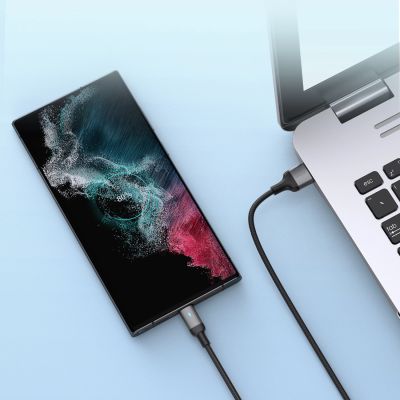 15. Kabel Joyroom Extraordinary Series A10 USB-A / USB-C 3A 1.2 m - czarny