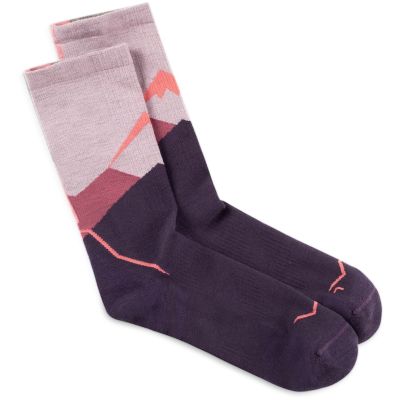 2. Skarpetki Buff MERINO LIGHTWEIGHT CREW SOCK LWC1 PINK L
