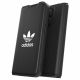 9. Etui Adidas OR Booklet Case BASIC na iPhone 14 Pro - czarno-białe