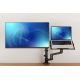 10. Neomounts DS20-425BL2 uchwyt / stojak do monitorów 68,6 cm (27") Biurko Czarny