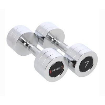 3. Hantle chromowane 2x7 kg HMS CHD07