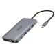 15. Acer 12-in-1 Type-C Dongle Przewodowa USB 3.2 Gen 1 (3.1 Gen 1) Type-C Srebrny
