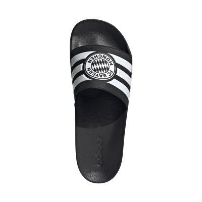4. Klapki adidas Adilette Shower Bayern Munich czarne KJ7030