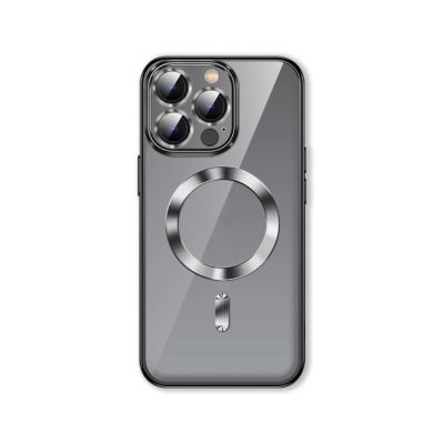 11. Etui Wozinsky Electroplated Magsafe na Samsung Galaxy S24 FE - niebieskie