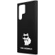 6. Etui Karl Lagerfeld Silicone Choupette na Samsung Galaxy S24 Ultra - czarne