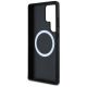 7. Etui BMW Leather Oversized Stripes MagSafe na Samsung Galaxy S25 Ultra - czarne