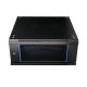 16. Extralink Szafa rack 4U 600x600 Czarna montowana na ścianie