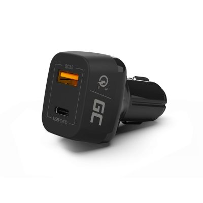 2. GREEN CELL ŁADOWARKA SAMOCHODOWA USB-C 30W PD + USB
