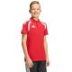 4. Koszulka dla dzieci adidas Tiro 26 League Polo czerwona KF3408