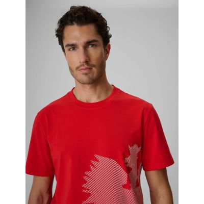 5. T-shirt bawełniany kibica męski 4F 4FRSS26TTSHM4200-62S