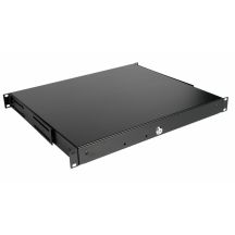 Wyposażenie Szuflady 19" do Szaf Serwerowych 1U zamykane BK (EZD-1-B)