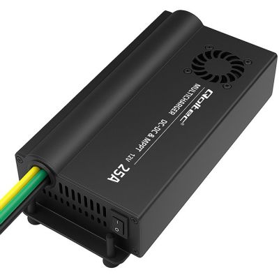 4. Automatyczna ładowarka DC-DC 12V z regulatorem MPPT 25A LiFePO4 AGM GEL STD