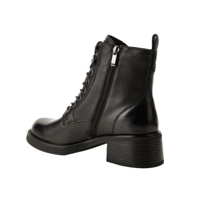 4. Lee Cooper buty damskie botki czarne trzewiki na zamek skóra naturalna