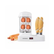 Orava HM-03 urządzenie do hotdogów Toster do hotdogów 250 W Biały