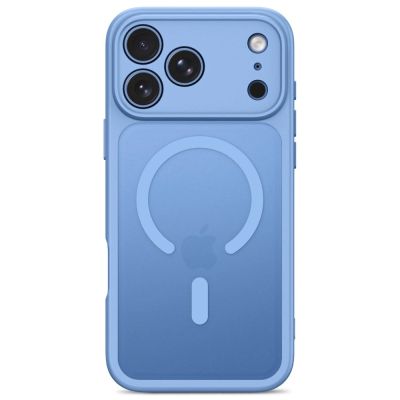 10. Etui Tech-Protect BasicMag MagSafe na iPhone 17 Pro / 18 Pro - jasnoniebieskie matowe