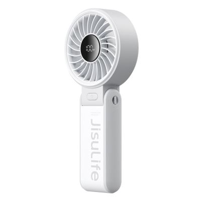 Mini wentylator Jisulife Handheld Fan Life7 3600mAh przenośny wiatraczek USB - szary