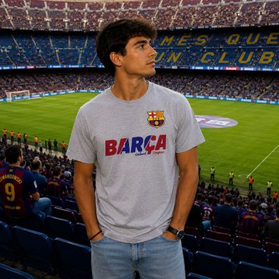 2. FC Barcelona t-shirt męski bawełna 5001CBSG