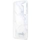 7. Etui Guess Marble Collection na Samsung Galaxy S23 - białe