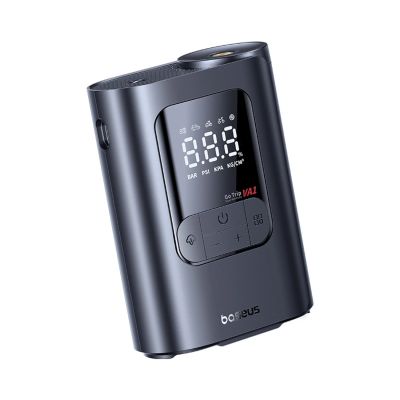 3. Pompka bezprzewodowa Baseus GoTrip VA1 kompresor 150 PSI 7500 mAh - ciemnoszara