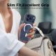 4. Etui Tech-Protect FlexAir MagSafe na iPhone 17 Pro Max - przezroczysto-brokatowe