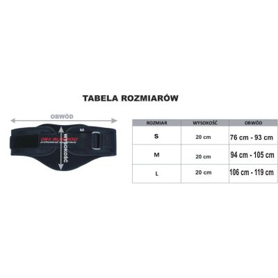 7. PAS KULTURYSTYCZNY, DO ĆWICZEŃ  - DBX BUSHIDO - M- Model ARW-718