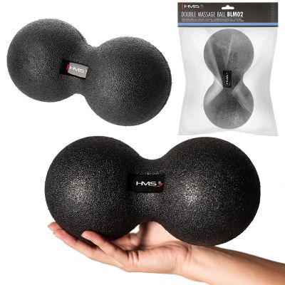 17. Podwójna piłka do masażu / Duo Ball HMS BLM02 12*24CM 