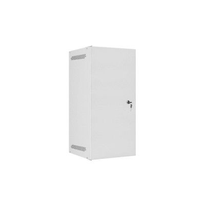 2. LANBERG SZAFA WISZĄCA RACK 10" 12U 280X310 SZARA, DRZWI METALOWE (FLAT PACK) WF10-2312-00S