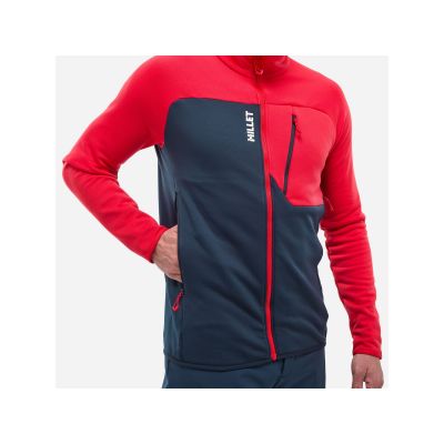 4. Bluza MILLET M SENECA FLEECE JKT niebieska