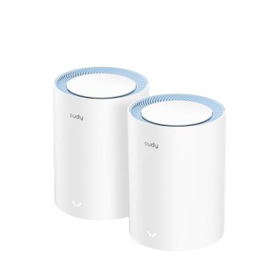 3. Access Point CUDY M1200 (2-Pack) AC1200 Dual Band Wi-Fi 2x 10/100Mbps Mesh