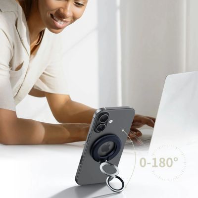 4. Uchwyt Tech-Protect MMR500 MagSafe na telefon - granatowy