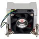 5. Inter-Tech Q-5 Procesor Radiator 6 cm Czarny, Srebrny 1 szt.
